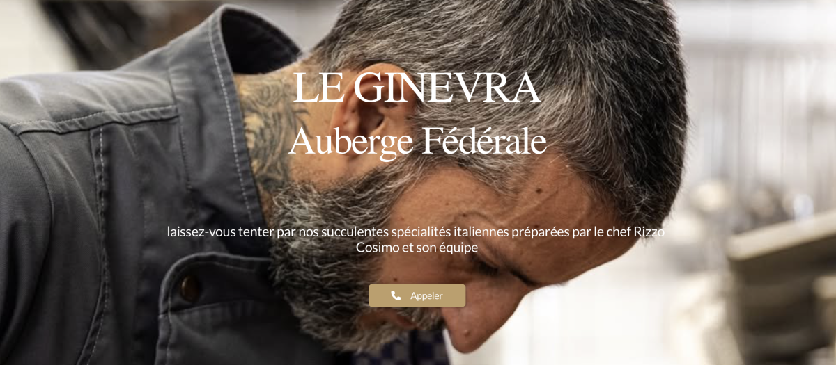 Création & gestion du site web de L'auberge Fédérale