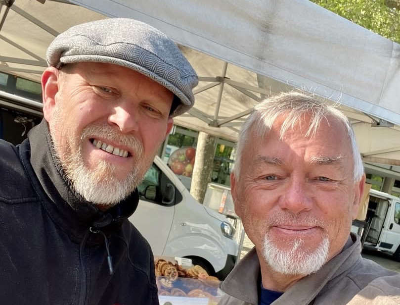 Arnaud Loisel et Franck Dursin fondateur de Où manger à Genève